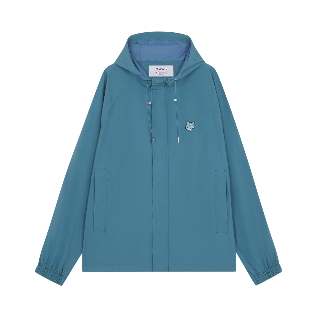Maison Kitsune Jacket Windbreaker Lake Blue