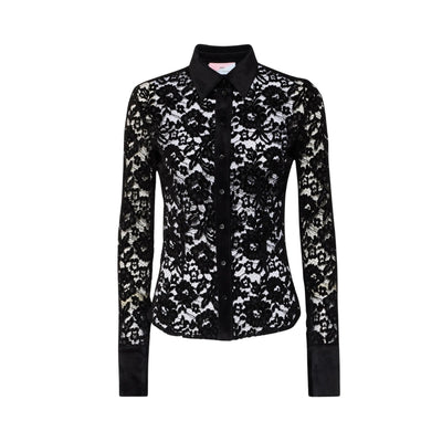 Chiara Ferragni Shirt Lace Black
