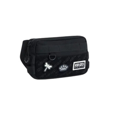 Kenzo Bag Mono Logo Black