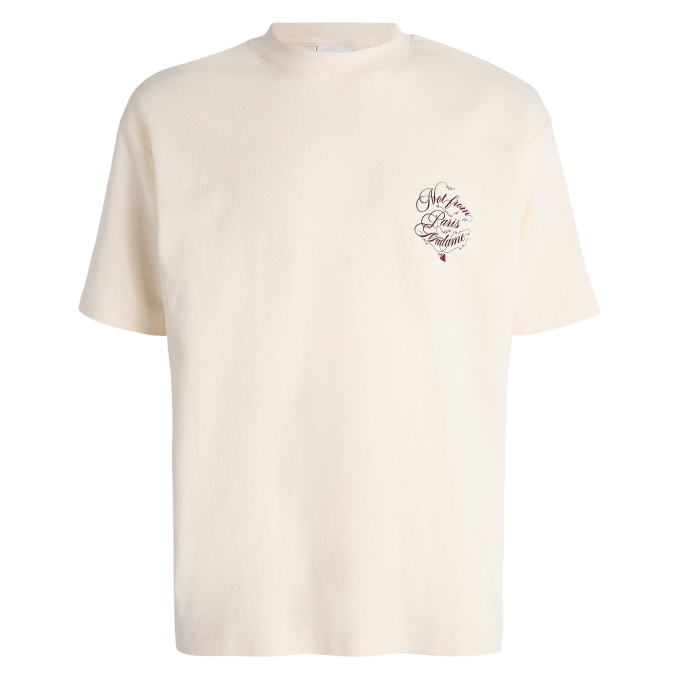 Drole De Monsieur T-Shirt Slogan Vines Cream