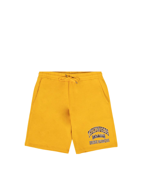 The Hundreds Shorts Gym Gold