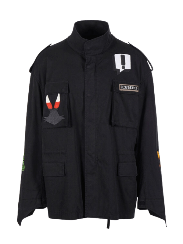 Iceberg Jacket Sport Exclamation Black