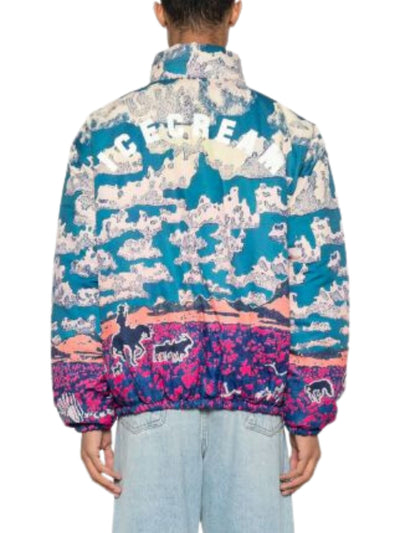 Ice-Cream Jacket Puffer Cloud World Multi Colour