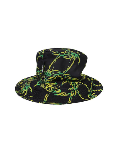 Msgm  Bucket Hat Floral Black