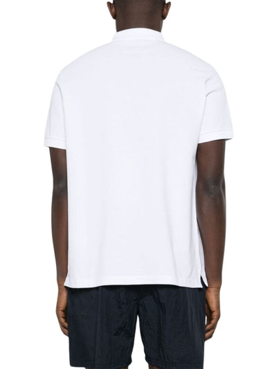Stone Island Golfer Logo White