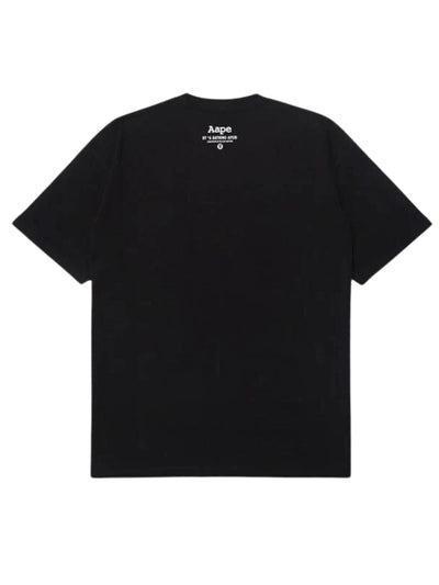 Aape T-Shirt Bold Centre Logo Black