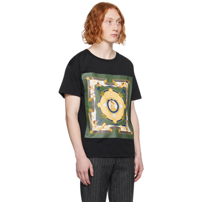 Bally T-Shirt Graphic Print Black