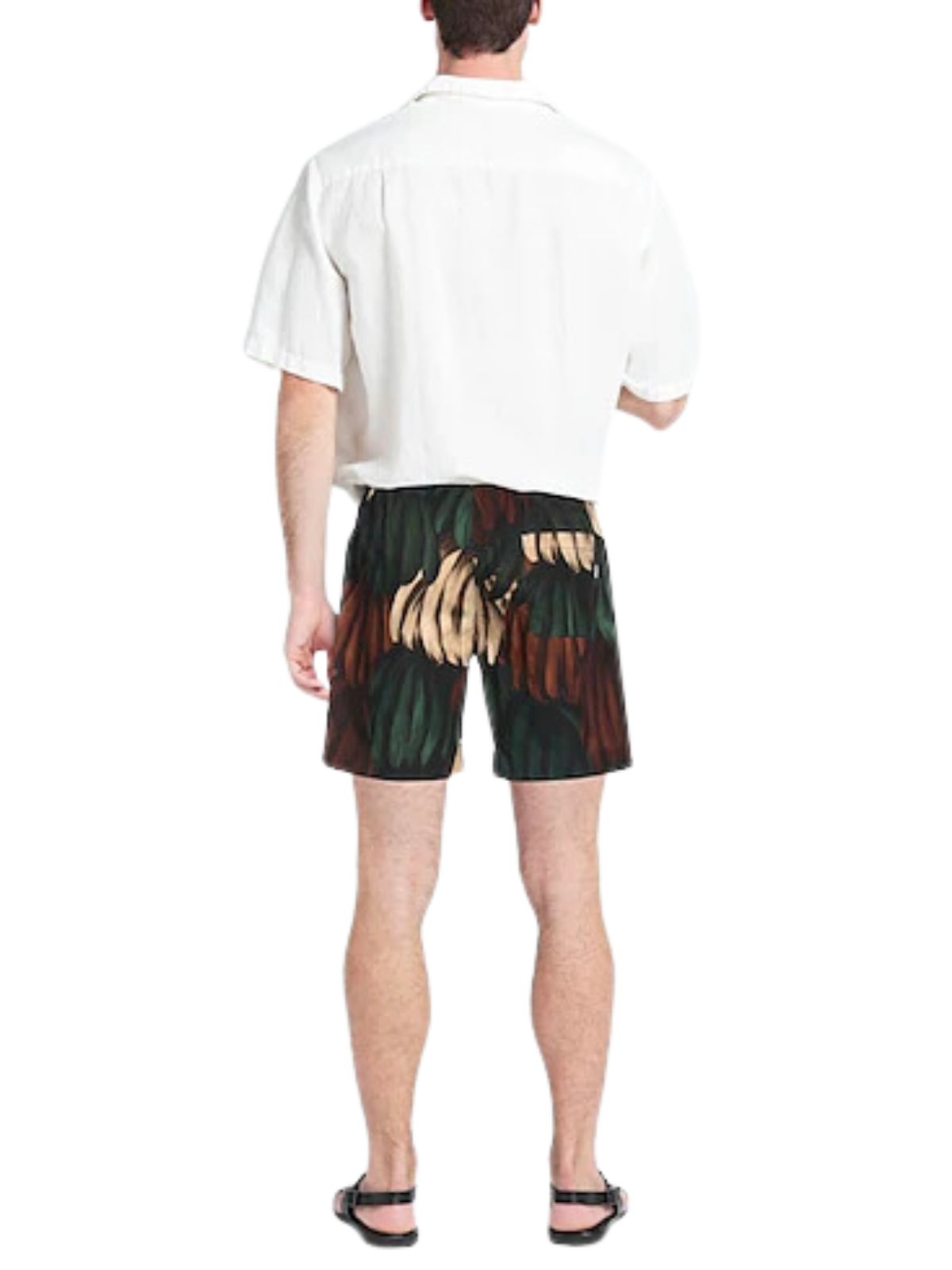 Msgm Shorts Bermuda Allover Print