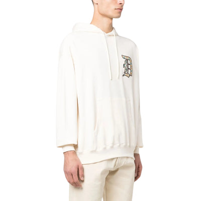 Drole De Monsieur Hoodie Mini Logo Cream