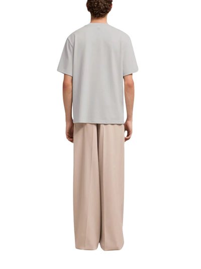 Ami T-Shirt Logo Chalk