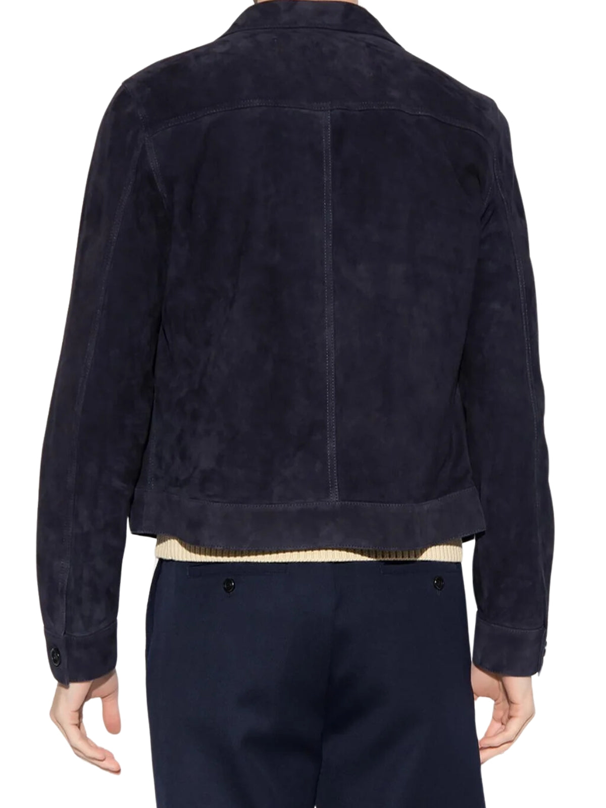 Ami Shirt Suede Overshirt Black