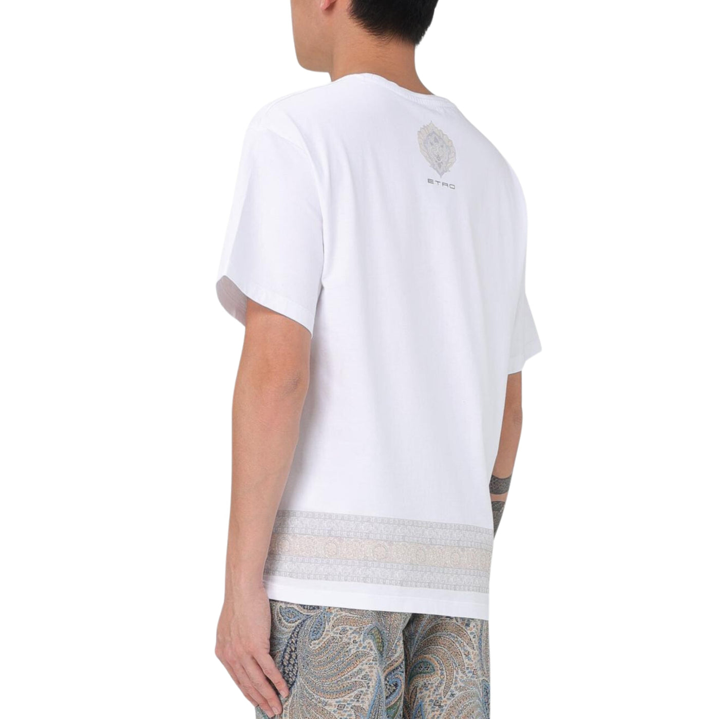 Etro T-Shirt Roma White