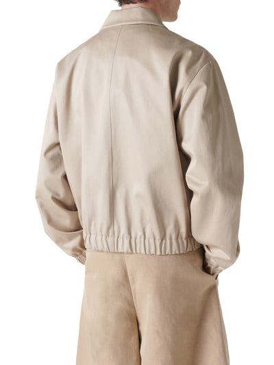 Ami Jacket Logo Light Beige