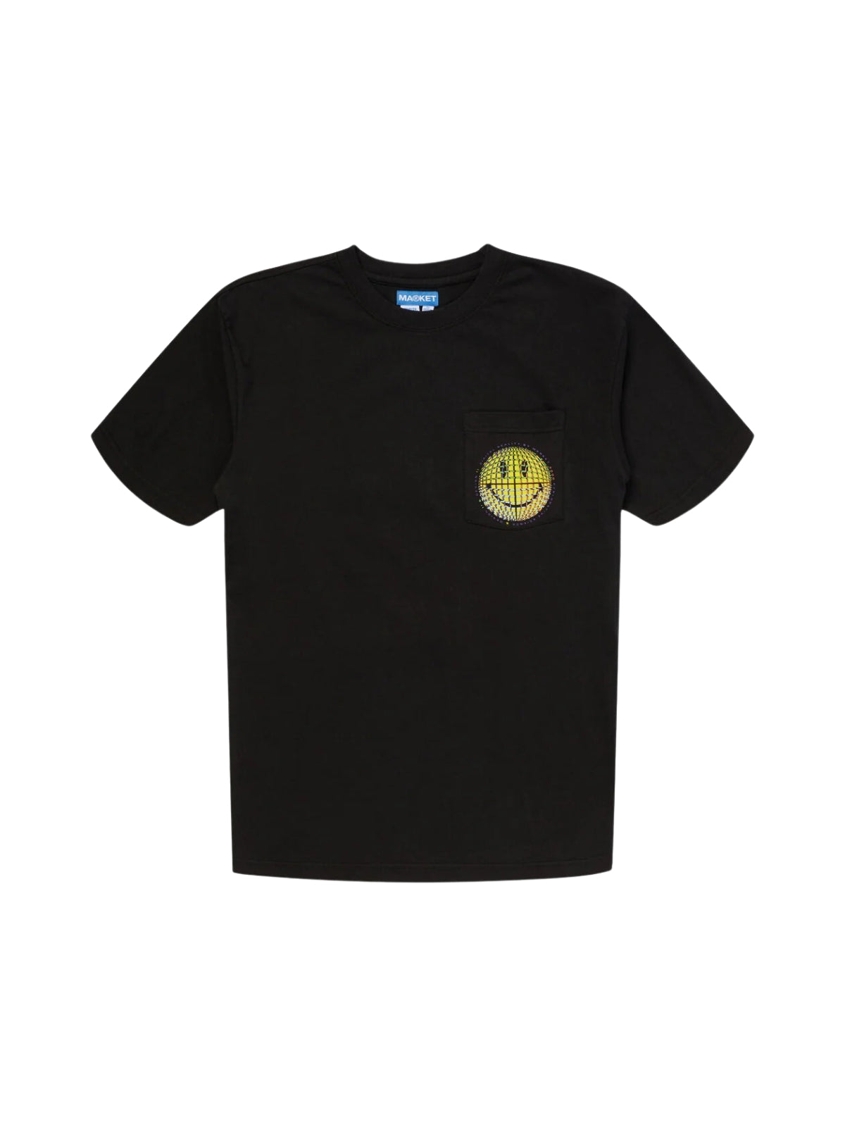 Market T-Shirt Smiley Afterhours Black