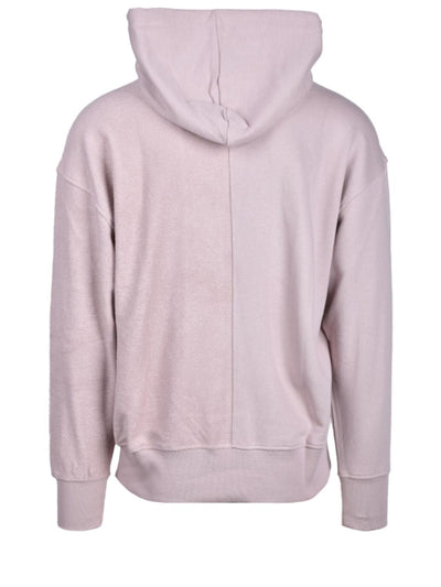 Msgm Hoodie Fantastic Green Dusty Pink
