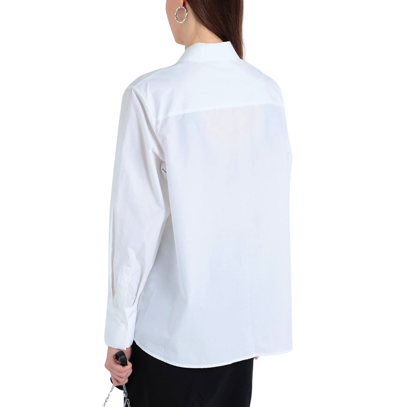 Karl Lagerfeld Shirt Signature Logo White