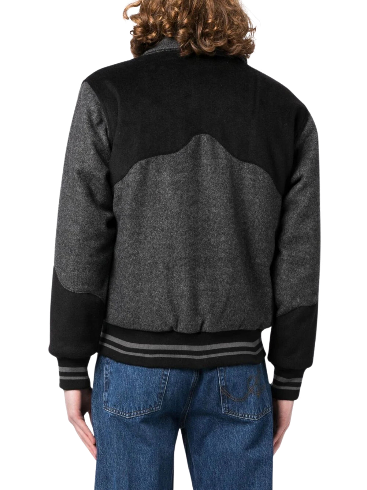 Icecream  Jacket Western Varsity Grey