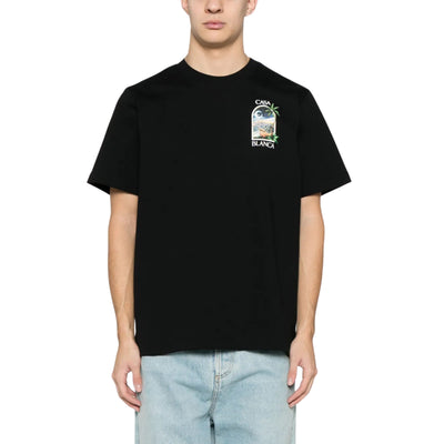 Casablanca T-Shirt La Night Black