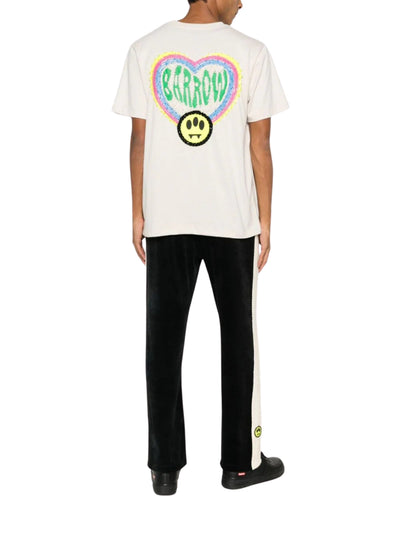 Barrow T-Shirt Let's Be Adventures Logo Off-White