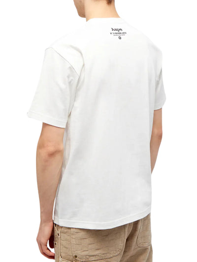 Aape T-Shirt Bold Centre Logo White
