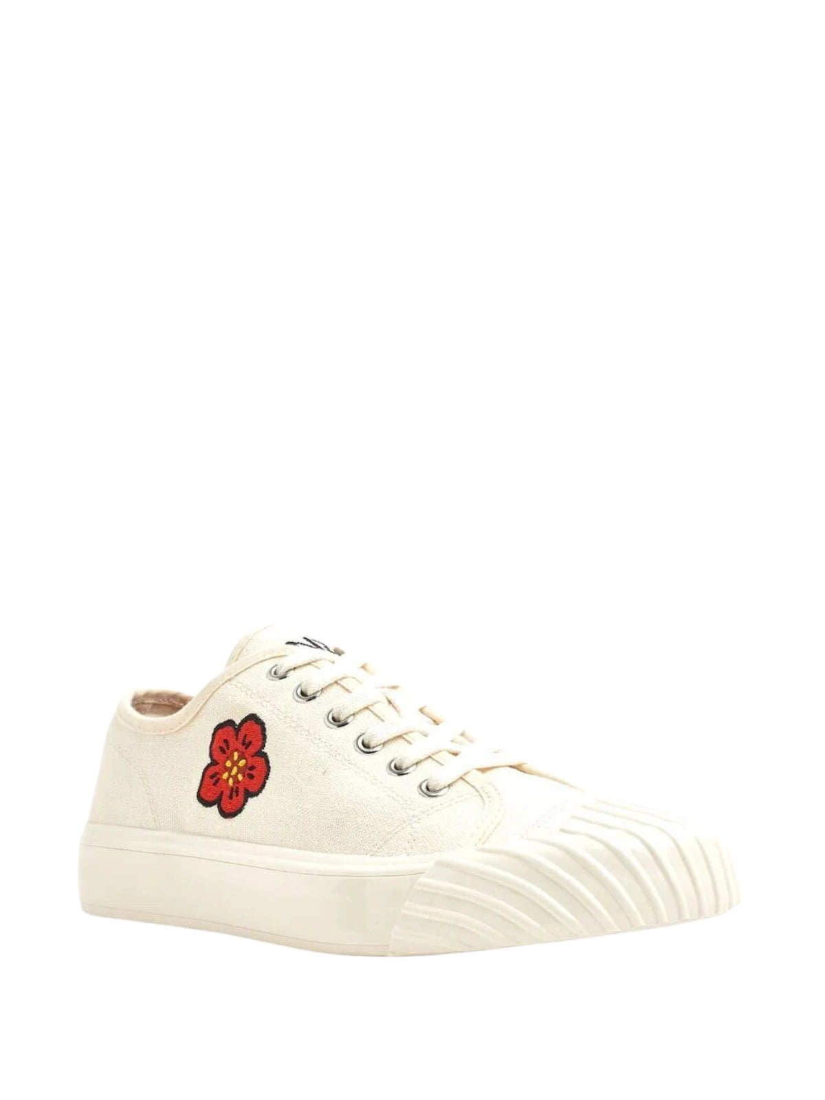 Kenzo Sneaker Slip-On Off White - Red