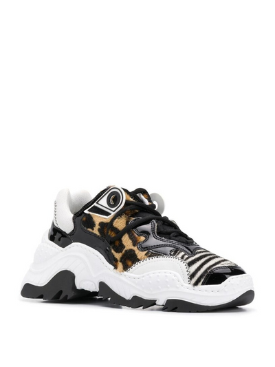N21 Sneaker Animal Print White