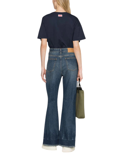 Kenzo Crew Heart Logo Midnight Blue