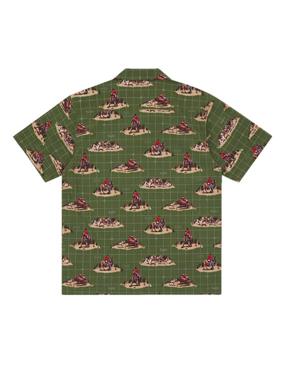 Billionaire Boys Club Shirt S/S Space Hunt Green