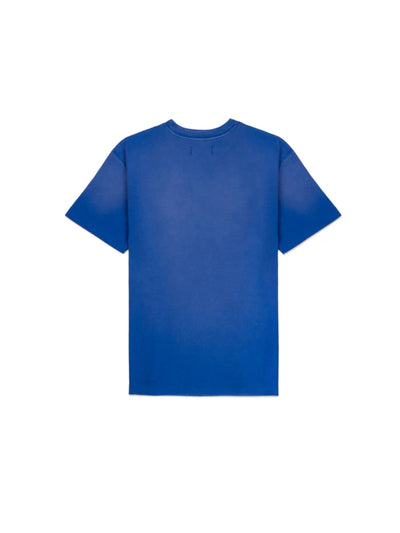 Purple T-Shirt Textured Jersey Blue
