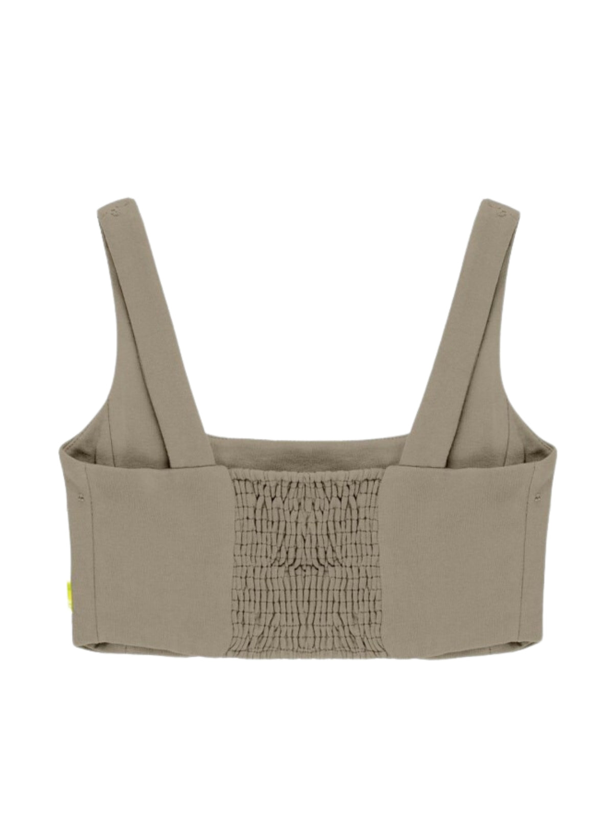 Barrow Top Crop Mid Logo Tan