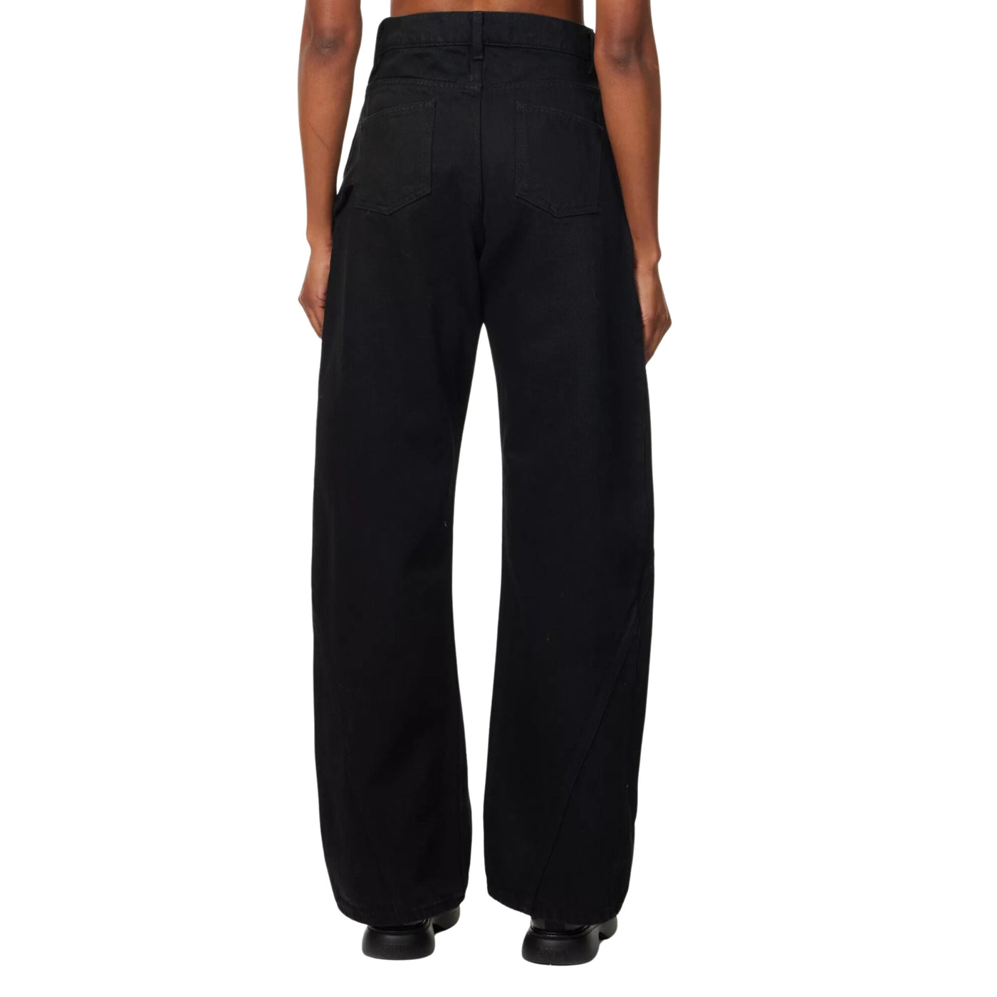 Jw Anderson Jeans Twisted Workwear Black