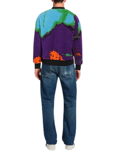 Msgm  Sweater Earth Galaxy Purple