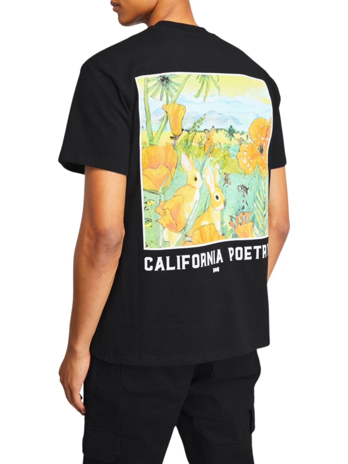 Nahmias T-Shirt Bunny Garden Black