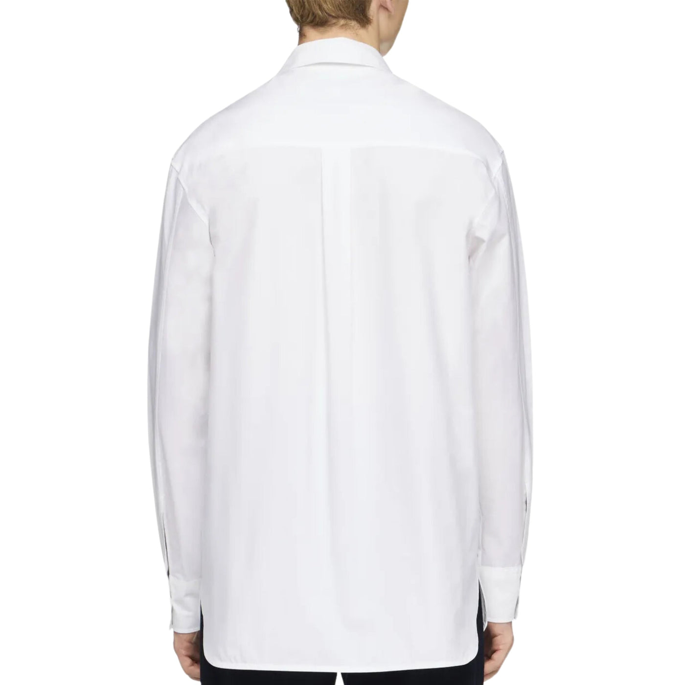 Jw Anderson Shirt Contrast Patch Pocket White