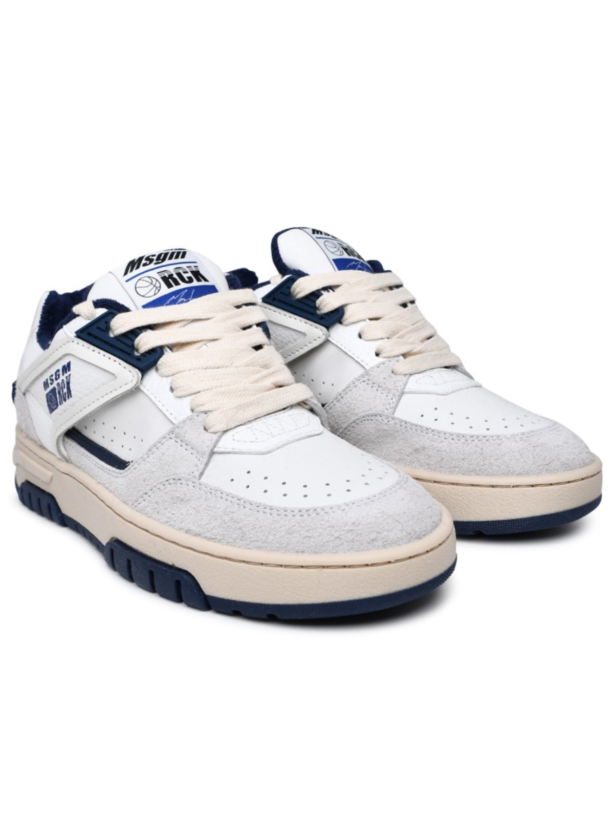 Msgm Sneaker Side Logo Panelled Colour Block