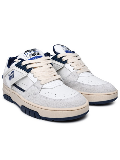 Msgm Sneaker Side Logo Panelled Colour Block