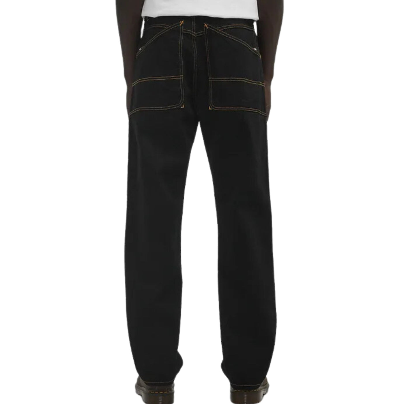 Kenzo Jeans Wide Leg Black