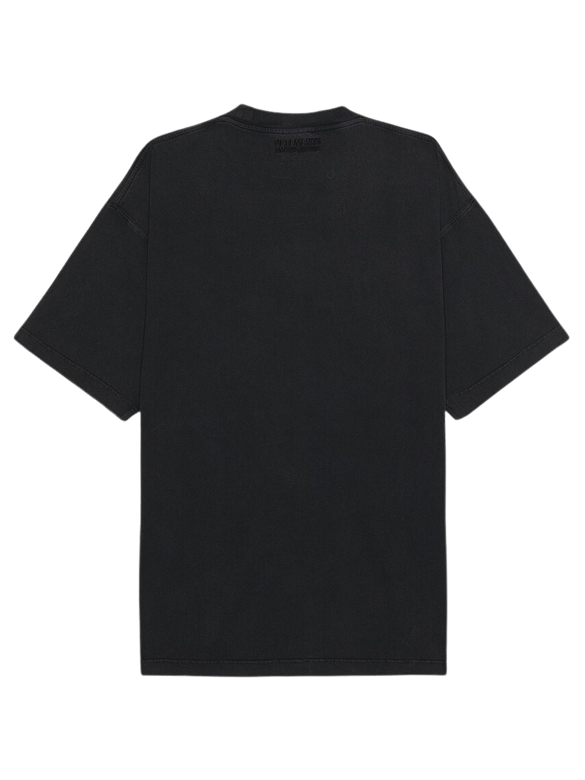 Vetements T-Shirt Logo Limited Black