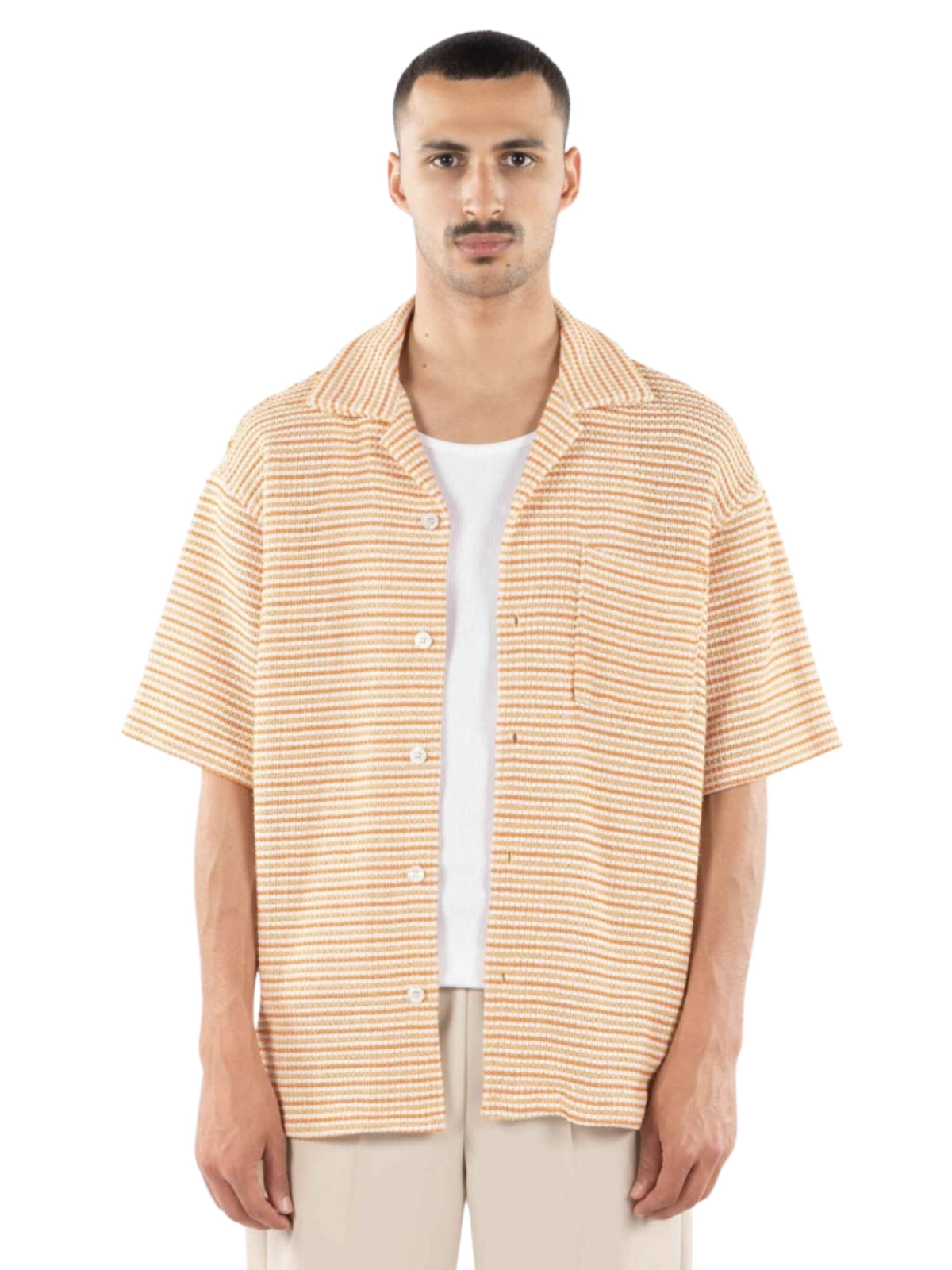 Drole De Monsieur Shirt Knit Orange