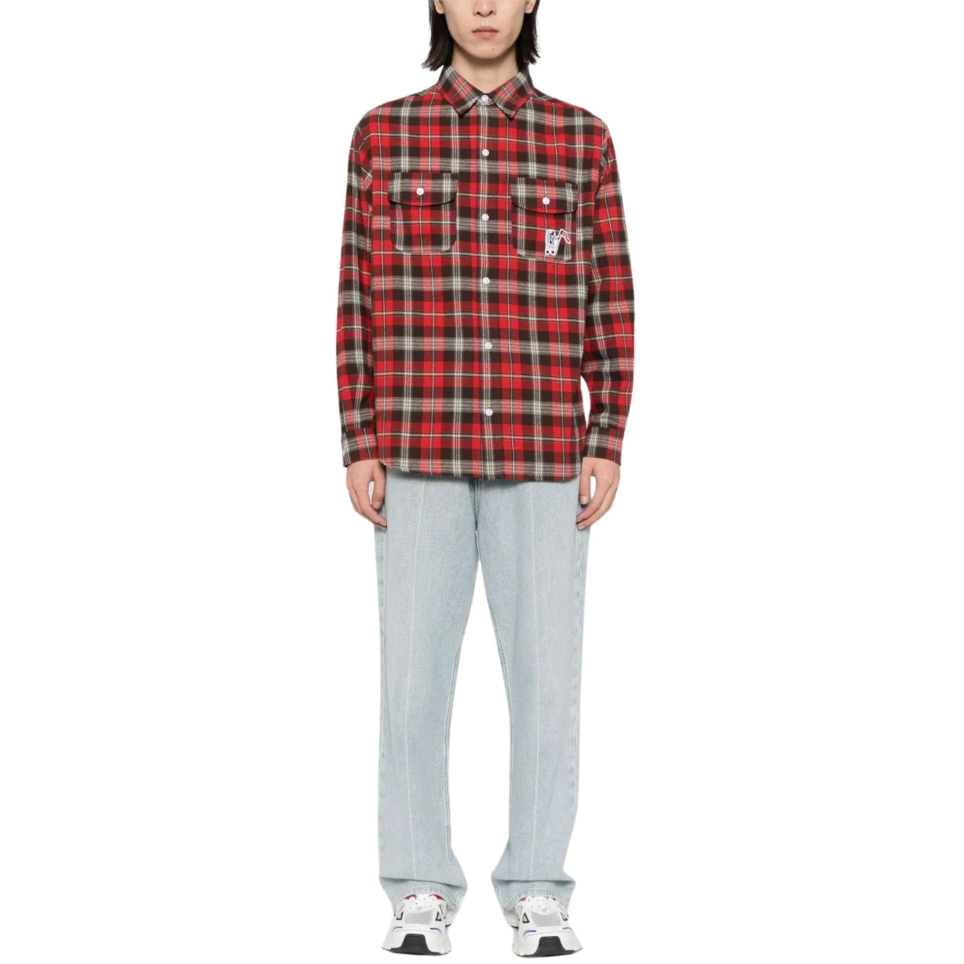 Billionaire Boys Club Shirt Check Red