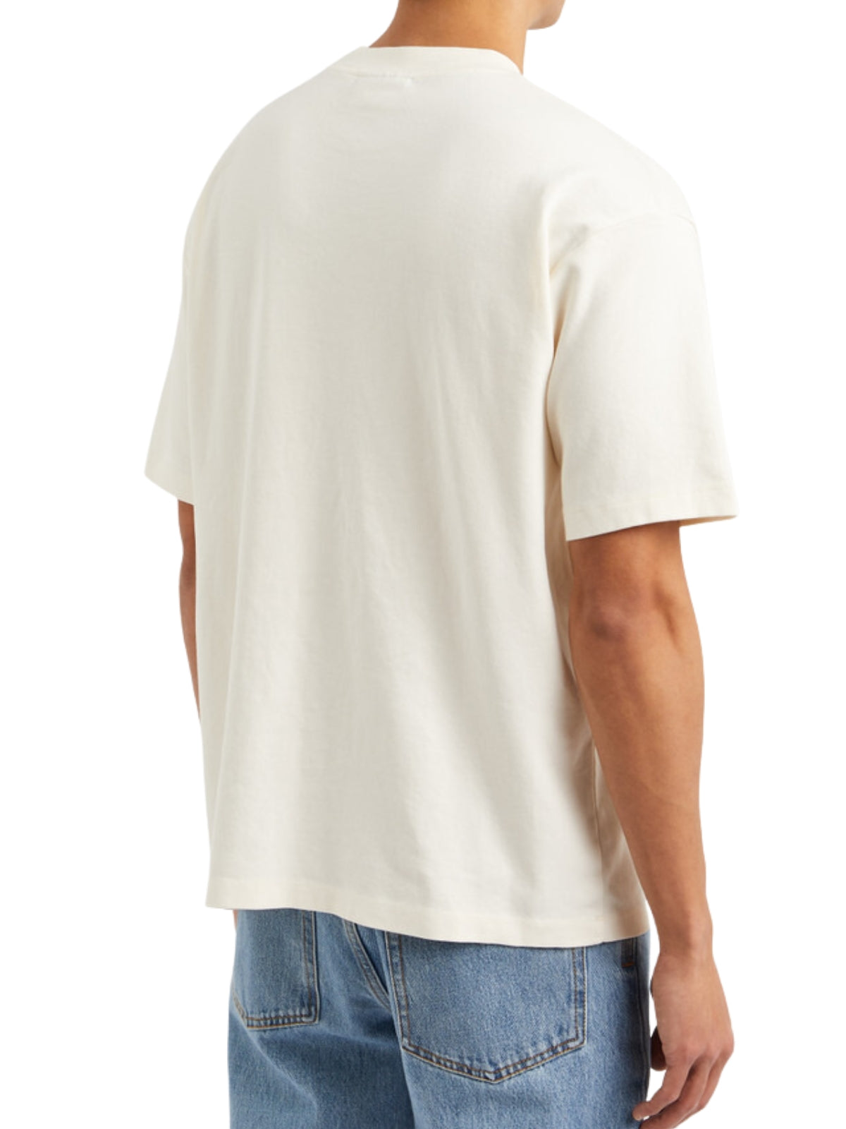 Drole De Monsieur T-Shirt Logo Cream