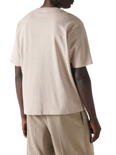Ami T-Shirt Heather Light Beige