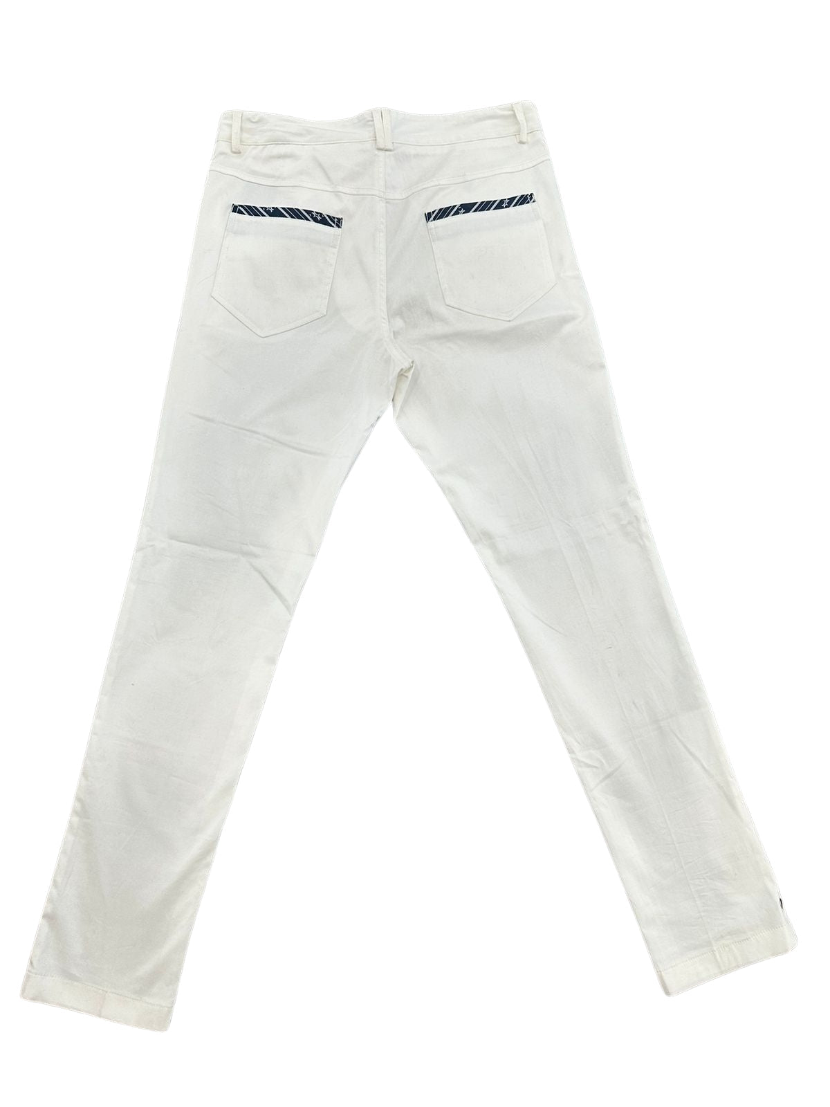 Billionaire Chinos Gabardine White