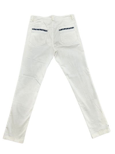 Billionaire Chinos Gabardine White