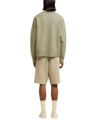 Ami Sweater Logo Heather Sage