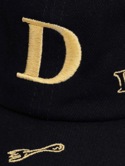 Drole De Monsieur Cap Allover Print Dice Navy