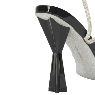 Chiara Ferragni Heel Slim Andromeda Black Crystal