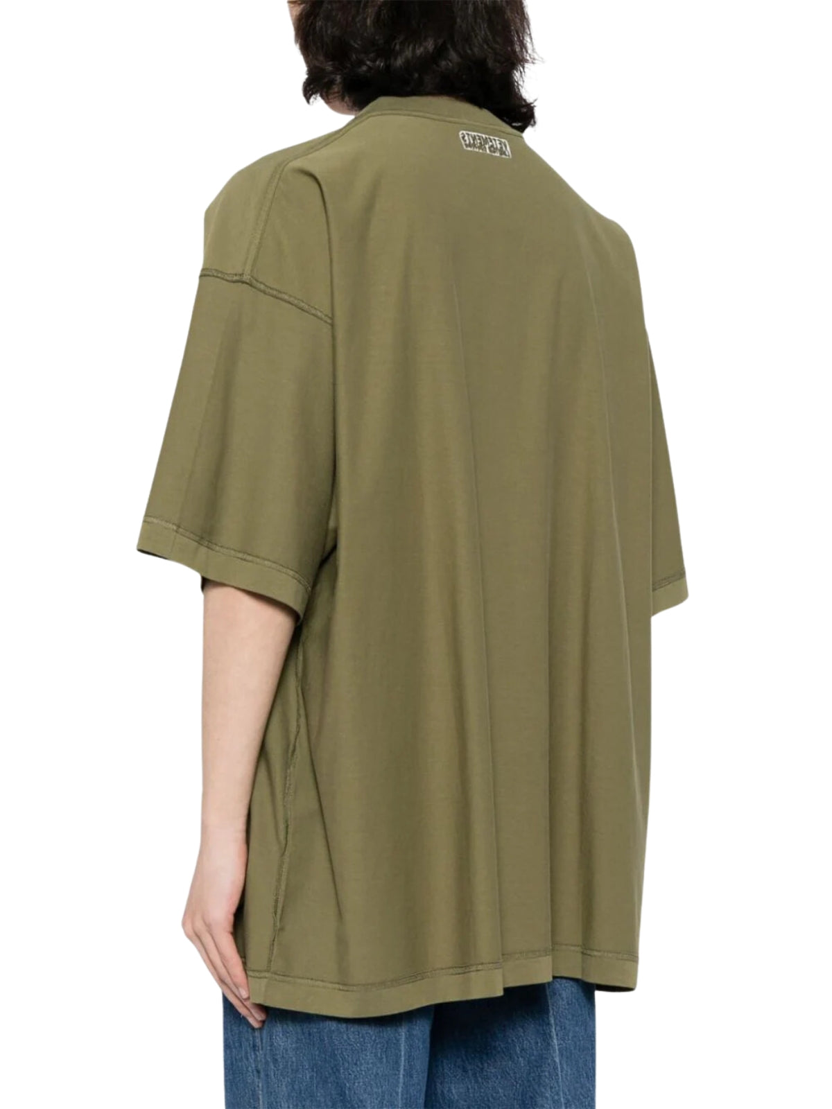 Vetements T-Shirt Mini Logo Green