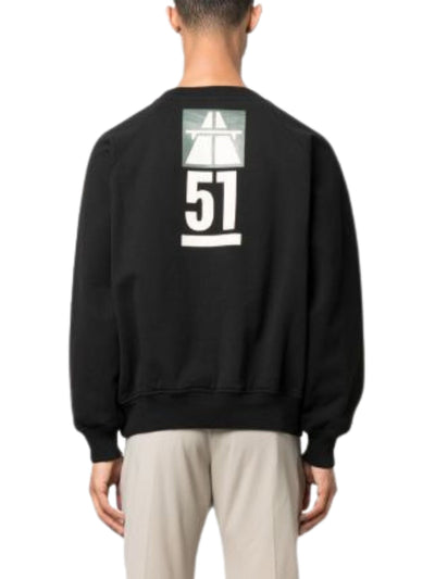 Bally Sweater Oval Logo Black