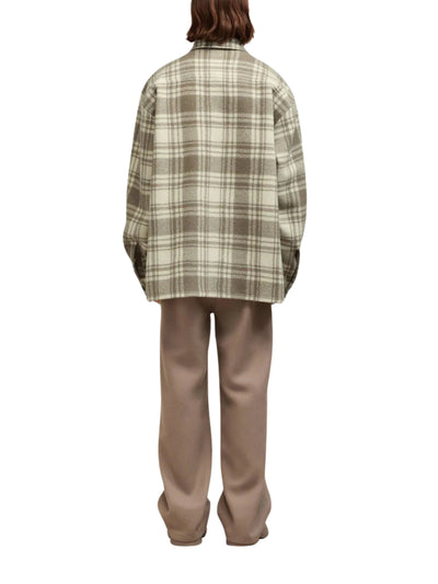 Ami Shirt Checkered Grey-White